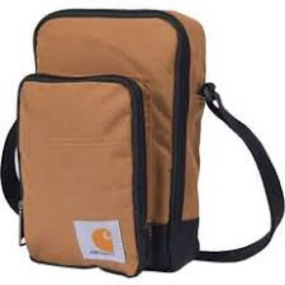Carhartt Brown Messager Crossbody Zip Bag